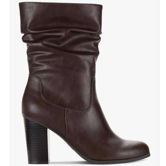 Style & Co. Women's Saraa Slouch Brown Mid-Calf Boots 11 Medium - Picture 1 of 14